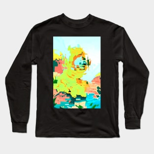 Abstract Monster Long Sleeve T-Shirt